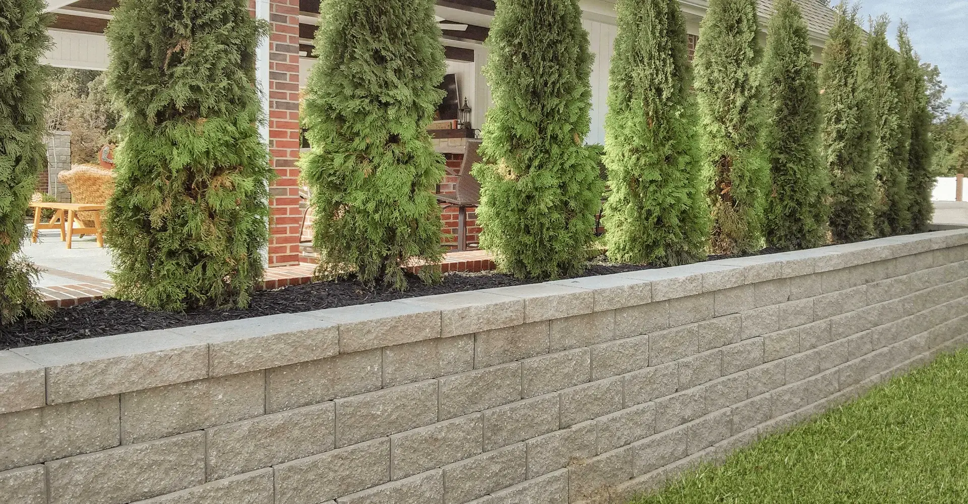 Straight Retaining Walls
