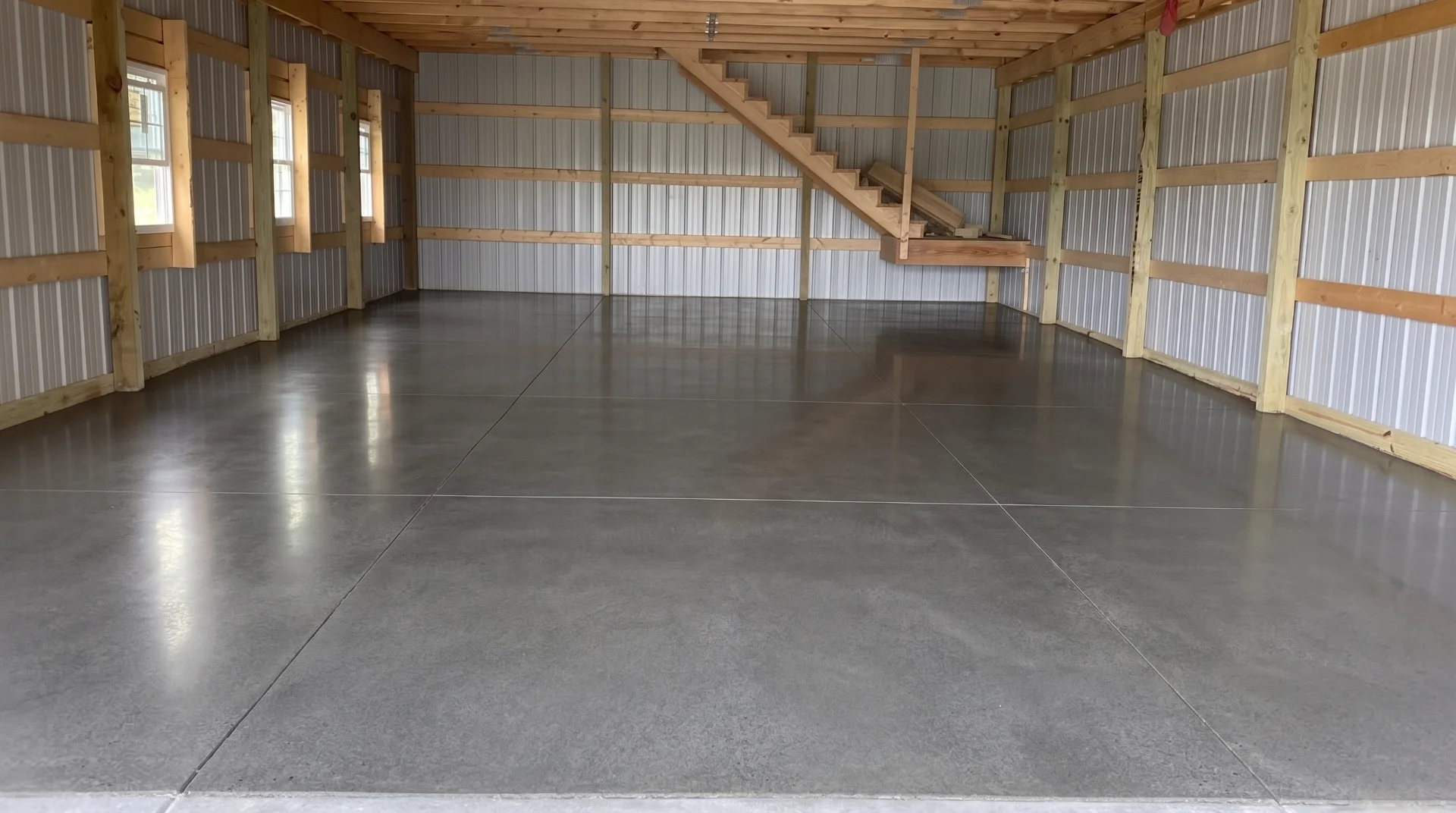 Garage Floor & Barn