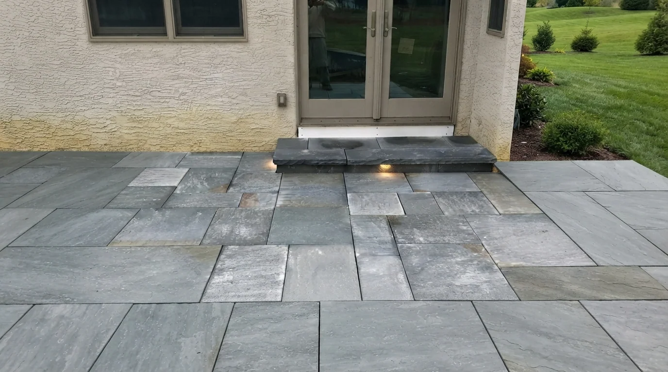 Paver porch 2