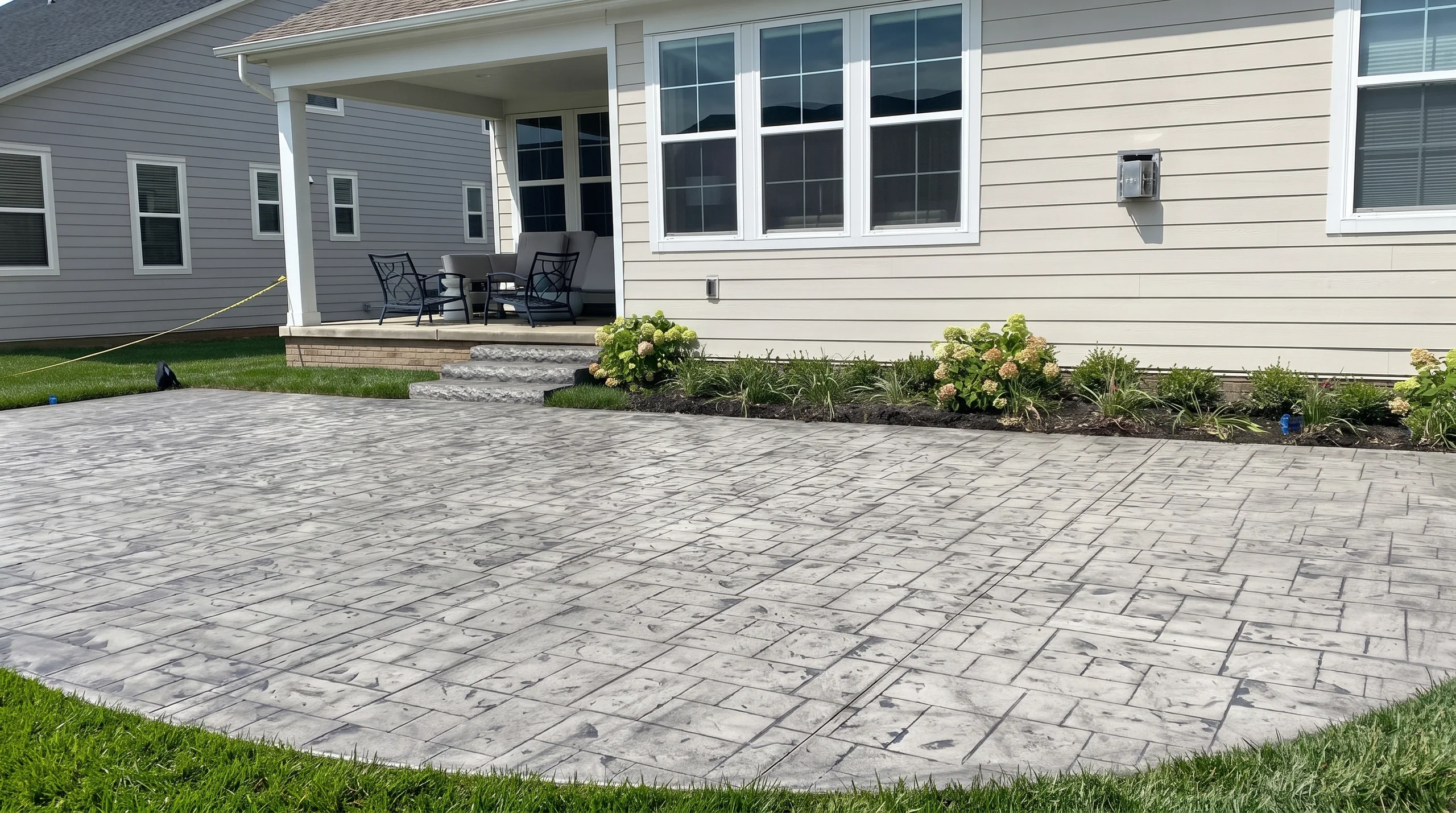 Stamped & Colored Concrete